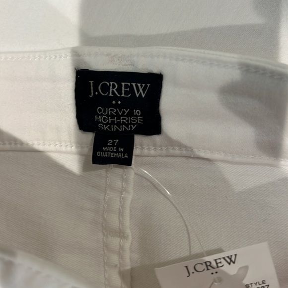 J.CREW 10” curvy high rise jean - Picture 5 of 5